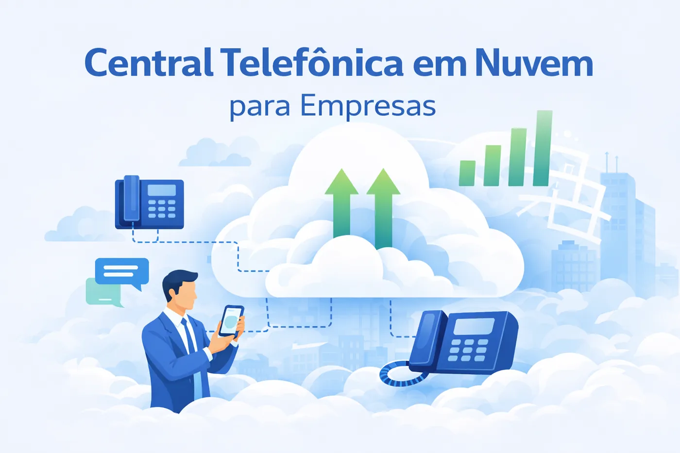 Central Telefônica em Nuvem - Telefonia empresarial moderna